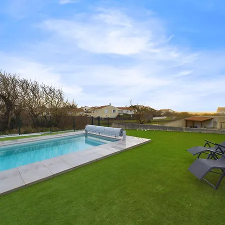 A 350m De La Plage, Maison Pour 7 Avec Piscine בית נופש Brétignolles-sur-Mer
