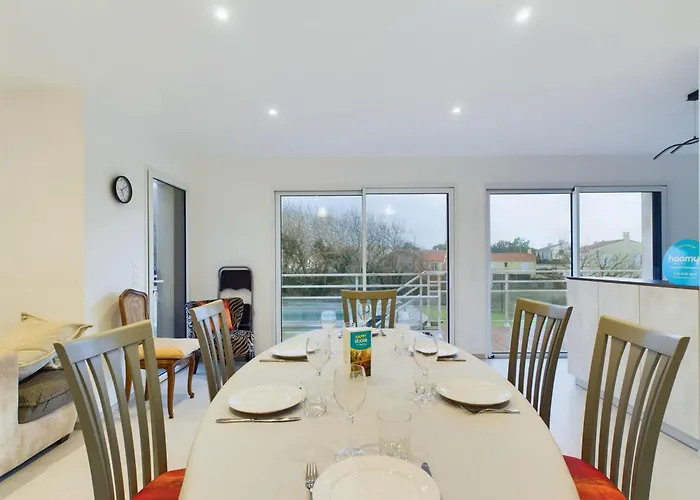 בית נופש A 350m De La Plage, Maison Pour 7 Avec Piscine *